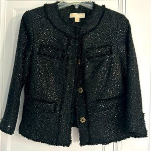 Michael Khors sparkly cropped jacket